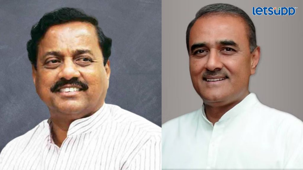 Sunil Tatkare And Praful Patel