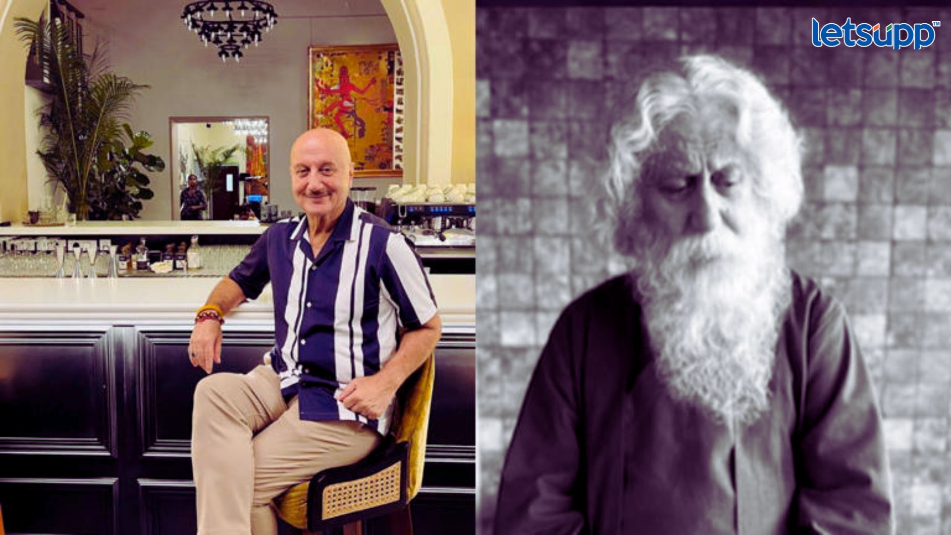 Anupam Kher: अनुपम खेर साकारणार महान कवी रवींद्रनाथ टागोर यांची भूमिका Anupam Kher