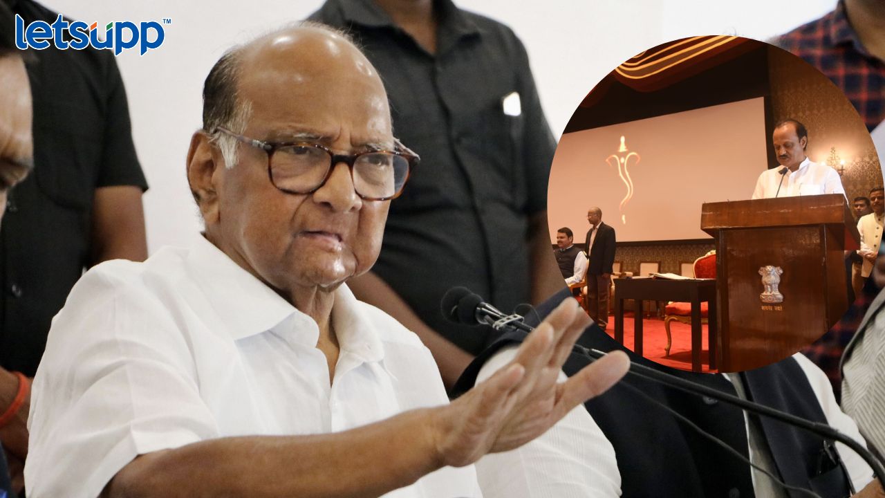 नऊ मंत्र्यावरील कारवाईचे शरद पवारांकडून समर्थन, ‘जयंत पाटलांना निर्णय घेण्याचा अधिकार’ Pawar 2