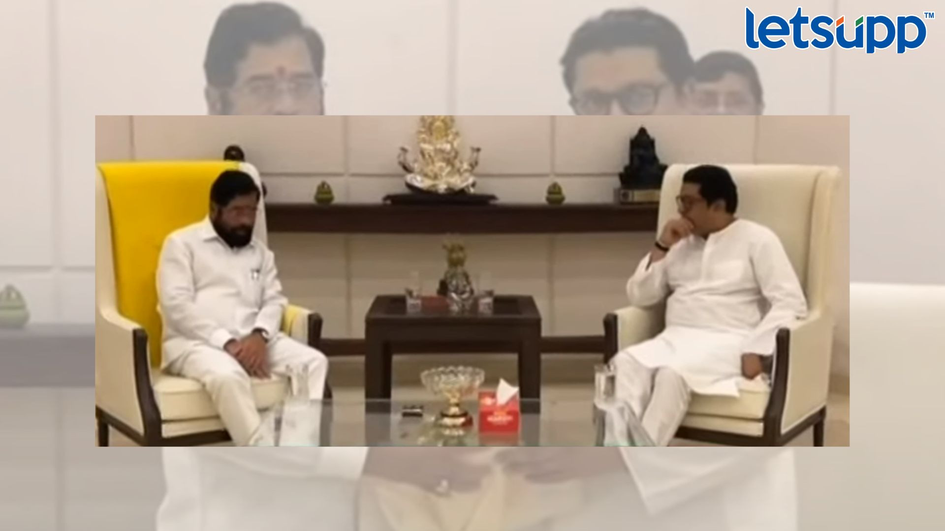 मोठी बातमी! राज ठाकरेंनी घेतली मुख्यमंत्री शिंदेंची भेट Eknath Shinde And Raj Thackeray