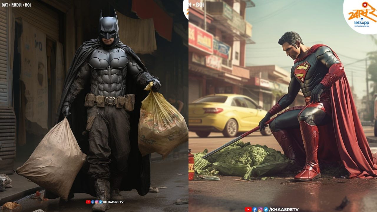 Superhero’S स्वच्छ भारत अभियान, खास रे टिव्हीवरील सुपरहिरोचे तुमच्यासाठी खास फोटो Letsupp Super Heros