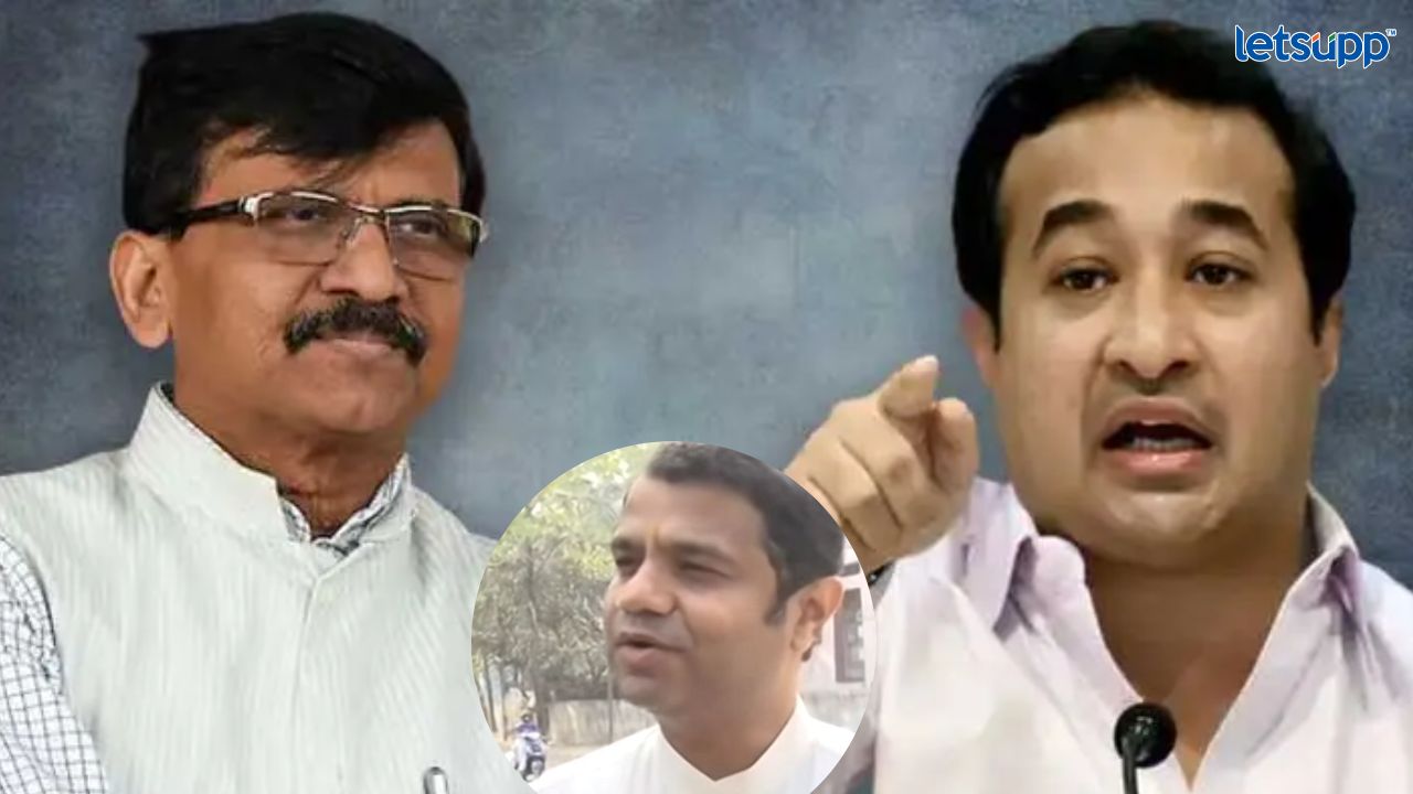 Sanjay Raut Nitesh Rane