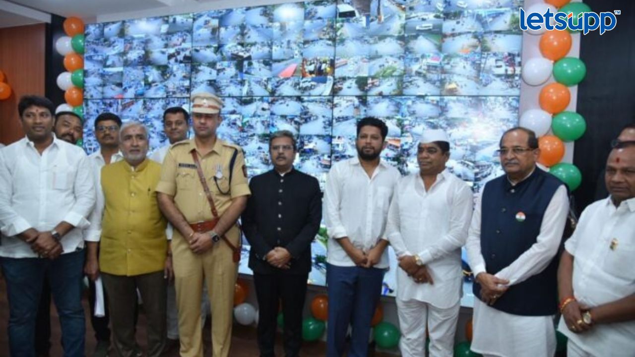 गुन्हेगारांवर लक्ष ठेवणार प्रशासनाचा ‘तिसरा डोळा’; सीसीटीव्ही नियंत्रण कक्ष सुरु Ahmednagar Cctv