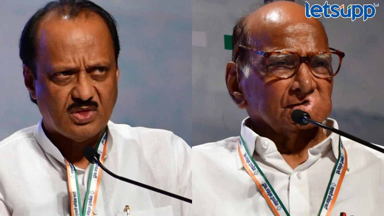 आम्ही दोघेही एकच, दोन गट असल्याचा पुरावा नाही; शरद पवार गटाचे EC ला उत्तर Ajit Pawar Vs Sharad Pawar