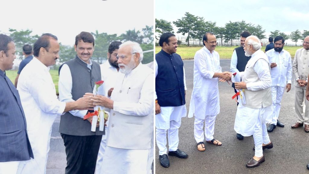 Deputy Chief Minister Ajit Pawar's Discussion With Prime Minister Narendra Modi Regarding Pending Projects In Pune