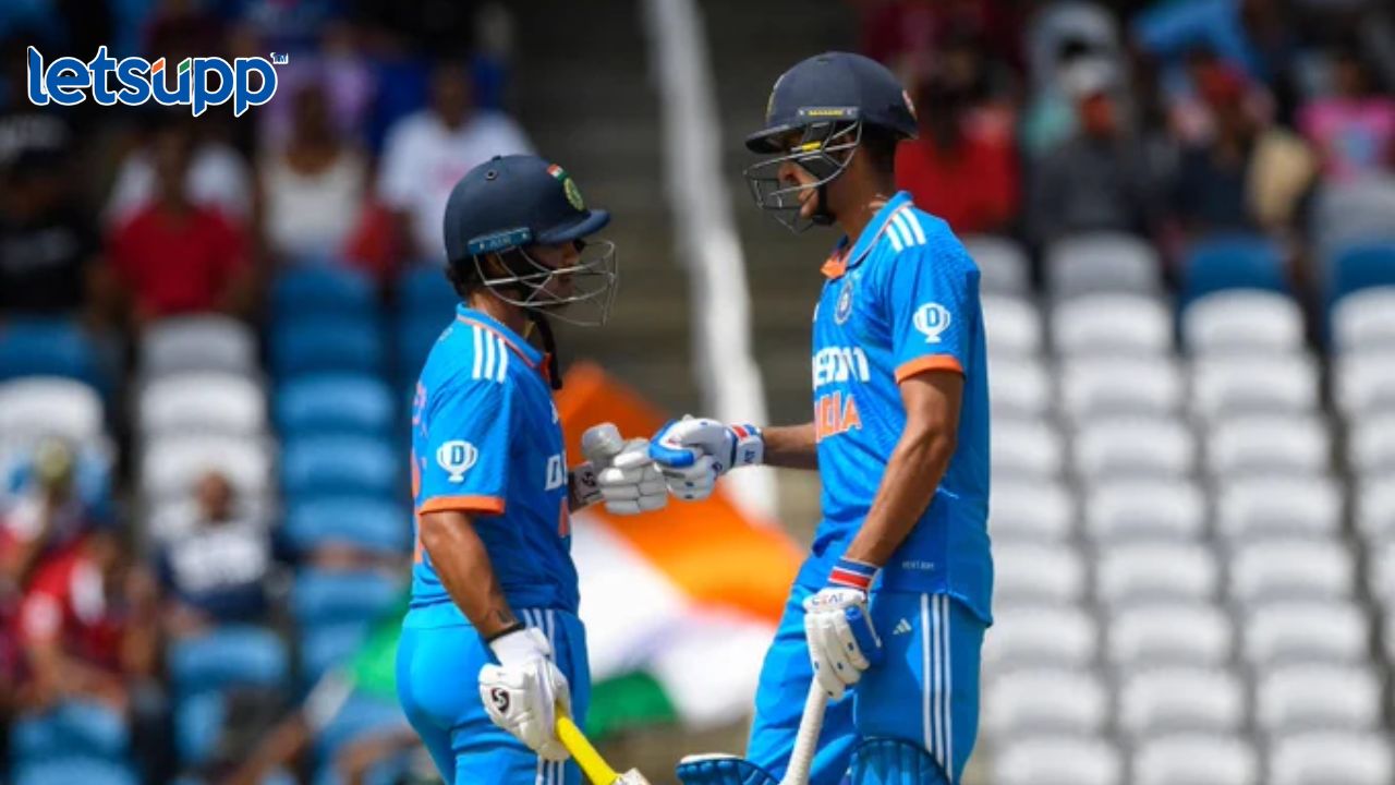 किशन, सॅमसनची तुफानी फलंदाजी, गिलचे शतक हुकले; टीम इंडिया मजबूत IND Vs WI 2