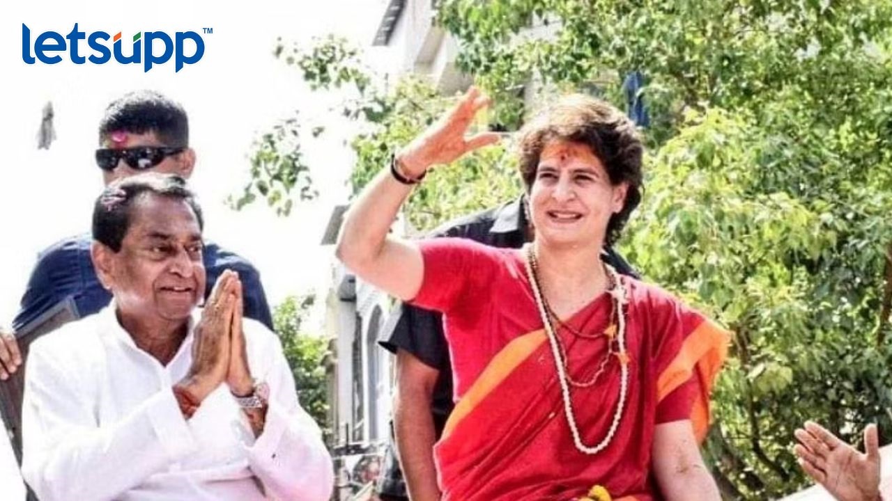 ’50 टक्के कमिशनचं सरकार’वरुन वादंग! प्रियंका गांधींसह कमलनाथ यांच्यावर गुन्हा…