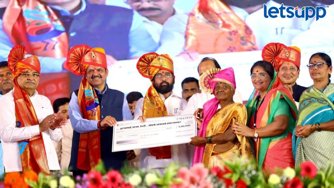 जेष्ठ तमाशा कलावंत शांताबाईंना पाच लाखांची मदत; मुख्यमंत्र्यांच्या हस्ते धनादेश वितरित Shantabai Londhe Kopargaon