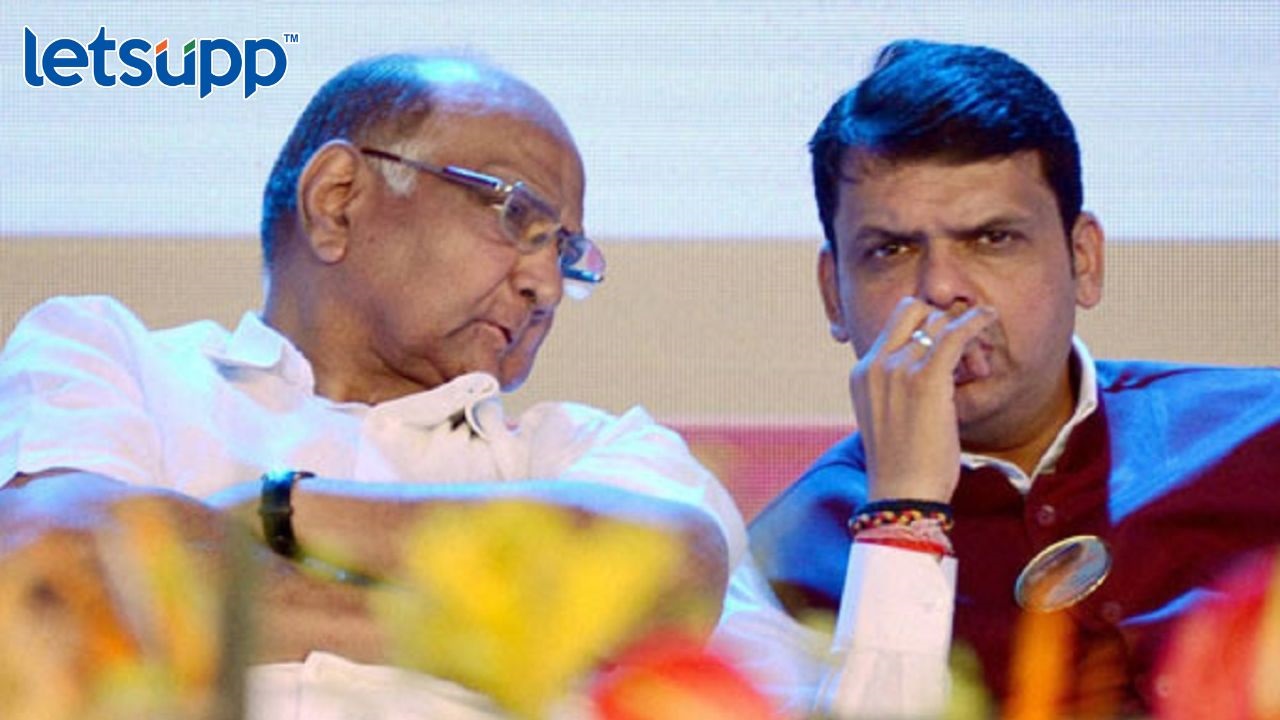 शरद पवारांनी शेळकेंना दम भरताच फडणवीसांचा सल्ला; म्हणाले, धमकी.., Sharad Pawar & Fadnvis