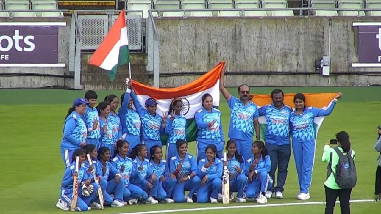 भारतीय महिला अंध क्रिकेट टीमने रचला इतिहास, ऑस्ट्रेलियाला हरवून सुवर्णपदकावर कोरले नाव