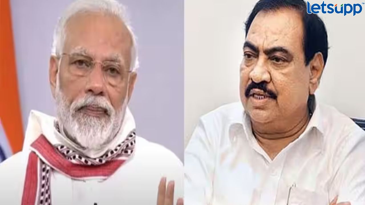 “वेळेत बोलावलं असतं तर गेलो असतो पण, आता नाही”; PM मोदींच्या दौऱ्यावर खडसेंचा बहिष्कार? Eknath Khadse
