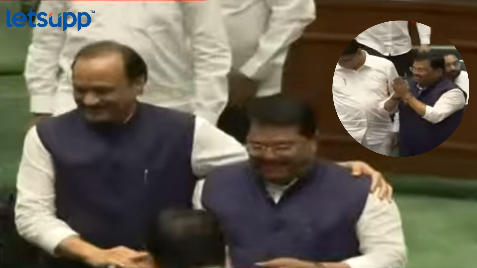 अजितदादांनी हाताला धरून खुर्चीत बसवलं, शिंदेंच्या कोट्यांनी सभागृह हसलं; वडेट्टीवारांचं सत्ताधाऱ्यांकडून हटके अभिनंदन Ajit Pawar