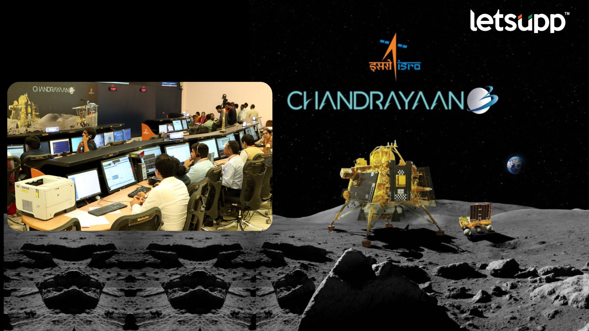 Chandrayaan 3 Landing : दिवसरात्र लक्ष ठेवणारे 1580 डोळे; वाचा 960 तासांची INSIDE STORY Letsupp Image 2023 08 23T160741.344