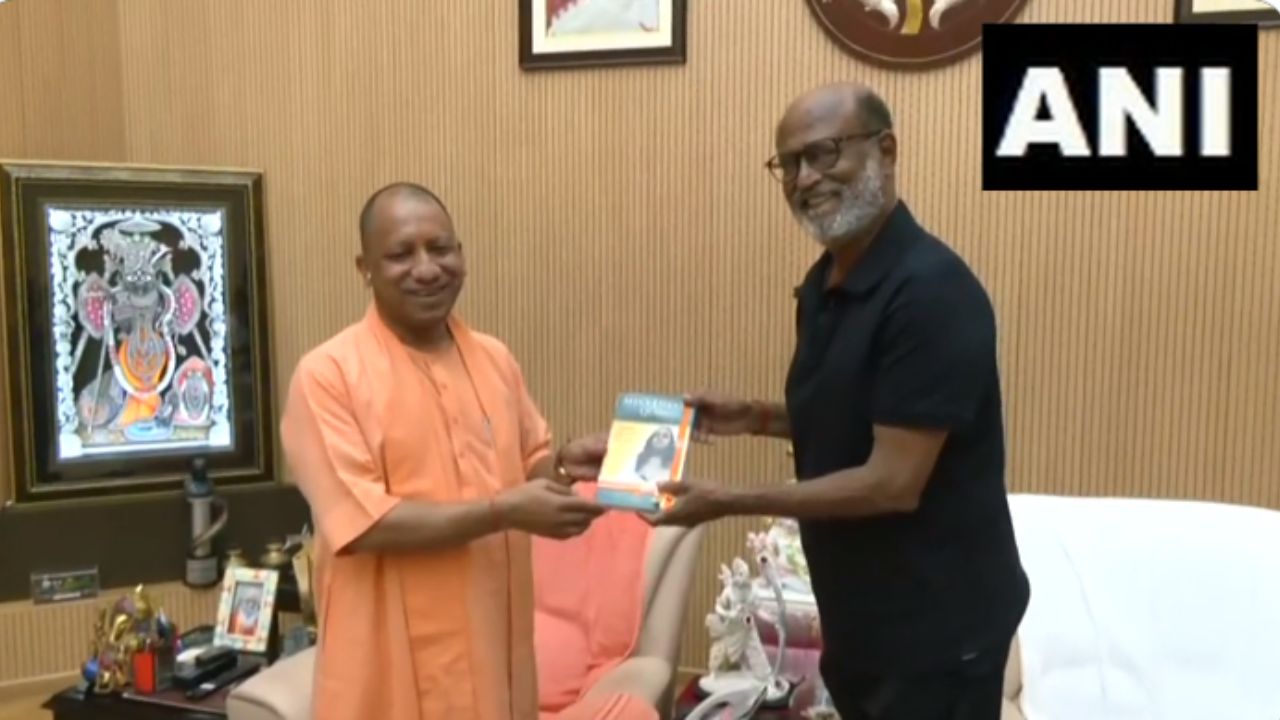 ‘जेलर’च्या यशानंतर सुपरस्टार रजनीकांत श्रीरामाच्या दर्शनाला; योगींचीही घेतली भेट Rajanikant Jpg