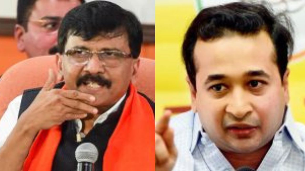 Sanjay Raut : ‘आमचा नाही, न्यायालयाचाच दबाव’; राणेंच्या आरोपांवर राऊतांचं थेट उत्तर Sanjay Raut And Nitesh Rane