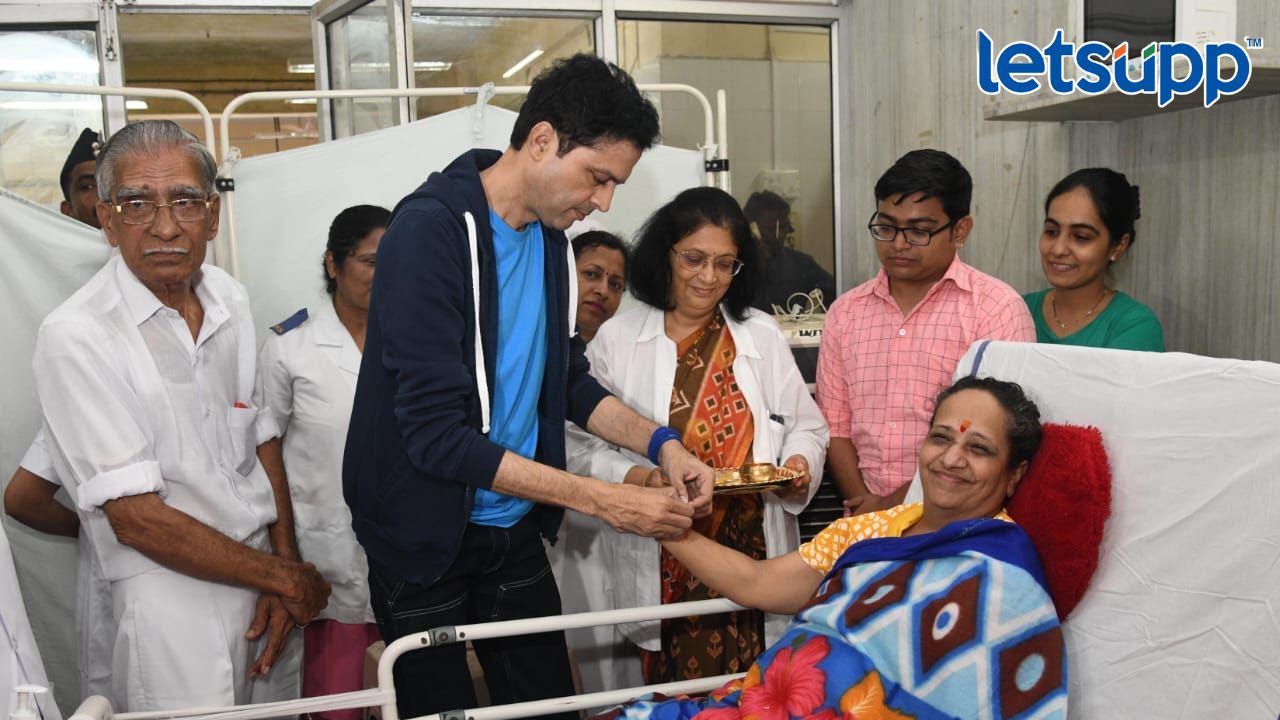 अंकुश चौधरीचे आगळे वेगळे रक्षाबंधन! रेल्वे अपघातात अपंगत्व आलेल्या परिचारिकेच केलं औक्षण Ankush Chaudhary