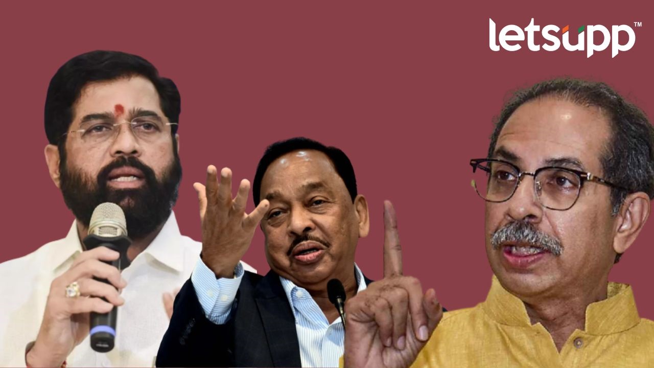 ‘राणेंचा षटकार तर शिंदेंचा एक-एक रन’; उद्धव ठाकरेंवर नॉनस्टॉप फटकेबाजी… Cm Ek