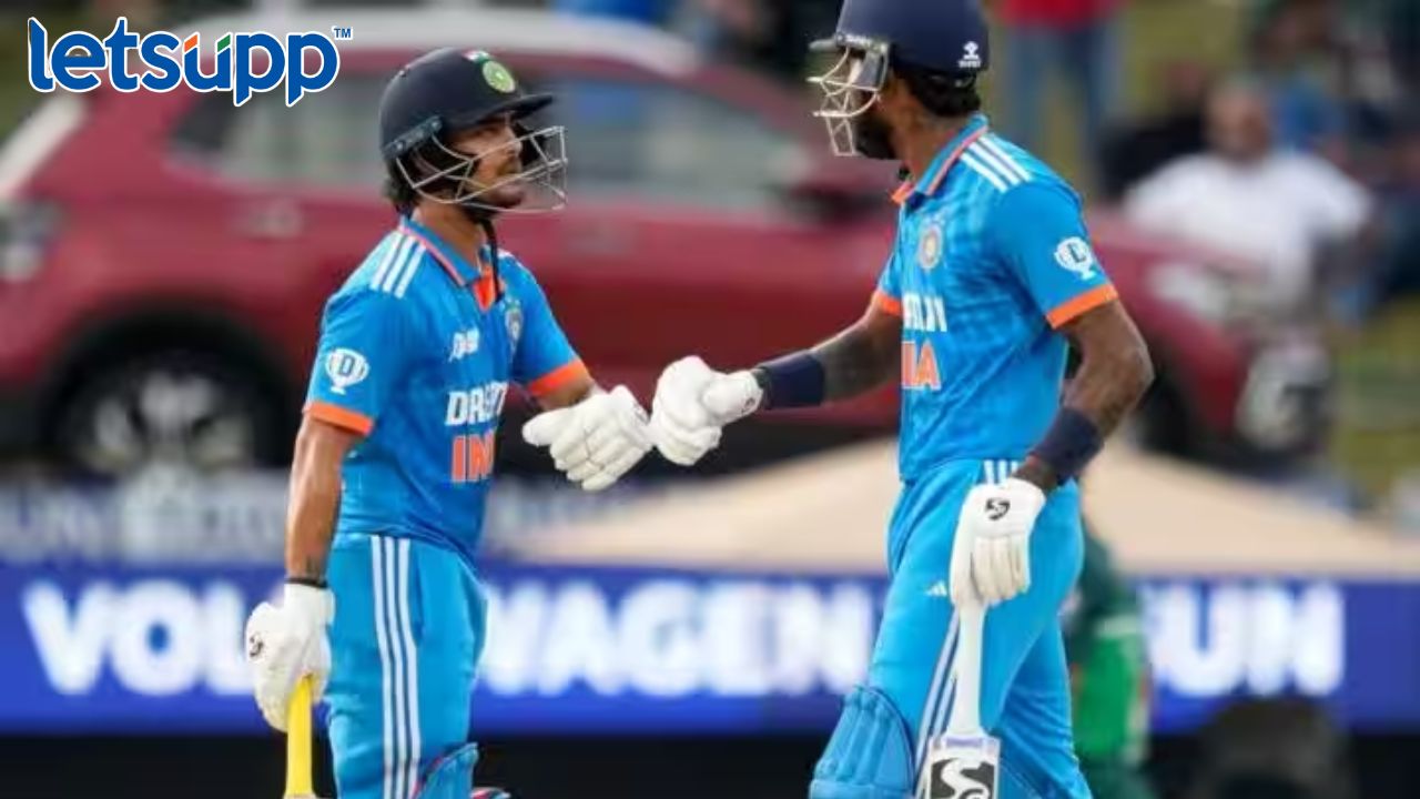 IND vs PAK: पाकिस्तान समोर 267 धावांचे आव्हान, इशान-हार्दिकने ठोकले अर्धशतक IND Vs PAK 22