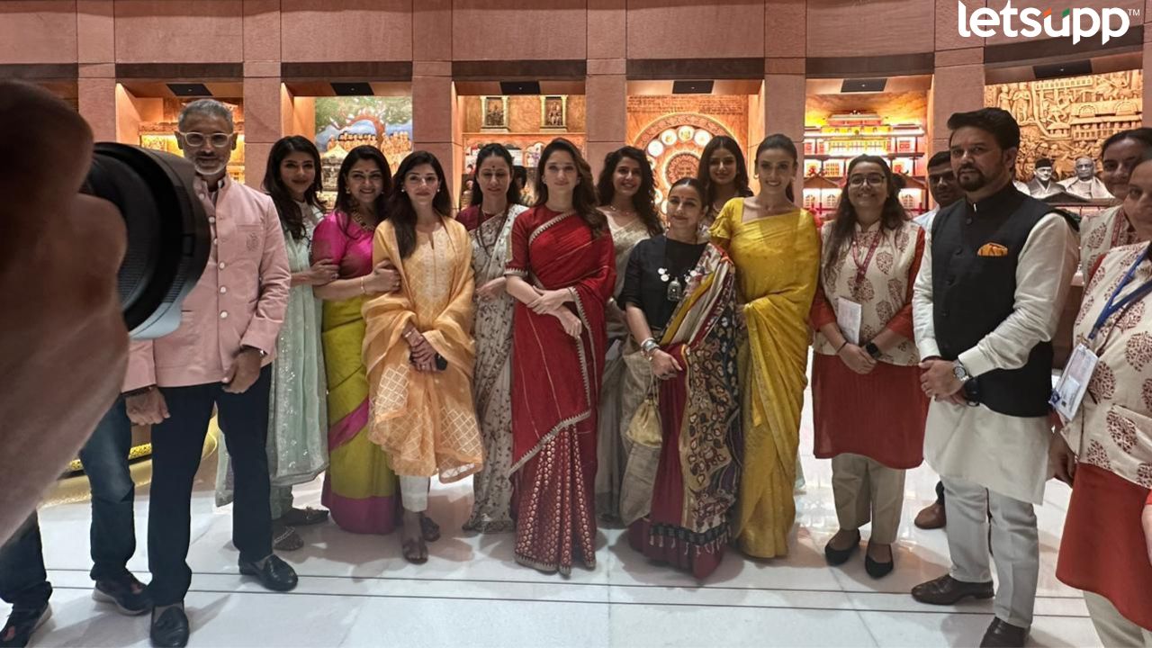 Tamanna Bhatia कडून महिला आरक्षणाचं कौतुक; संसदेला देखील दिली भेट Tamanna Bhatia