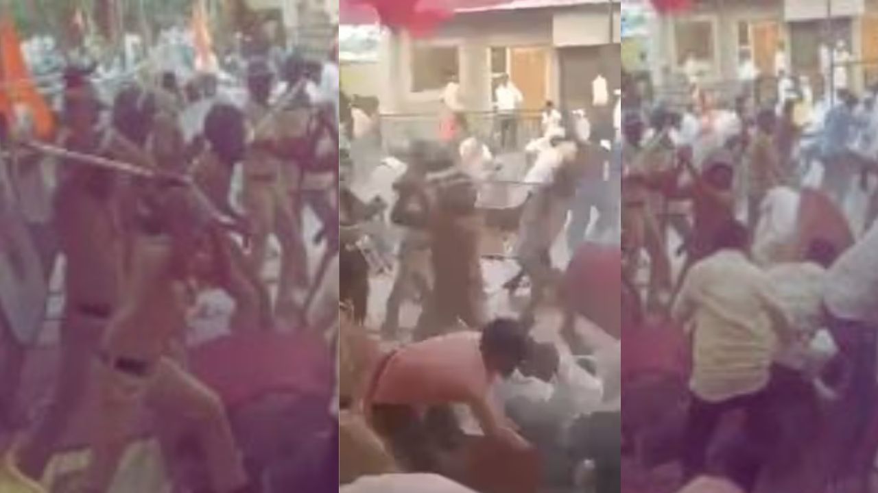 Maratha Andolan : लाठीमाराचा संताप! सरपंचाने जाळली स्वतःची नवी कोरी कार Andolan