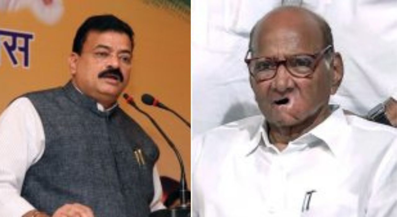 जाधवांना हवाय पवारांचा आशीर्वाद; ठाकरेंच्या विजयाचं गणितही सांंगितलं Bhaskar Jadhav And Sharad Pawar