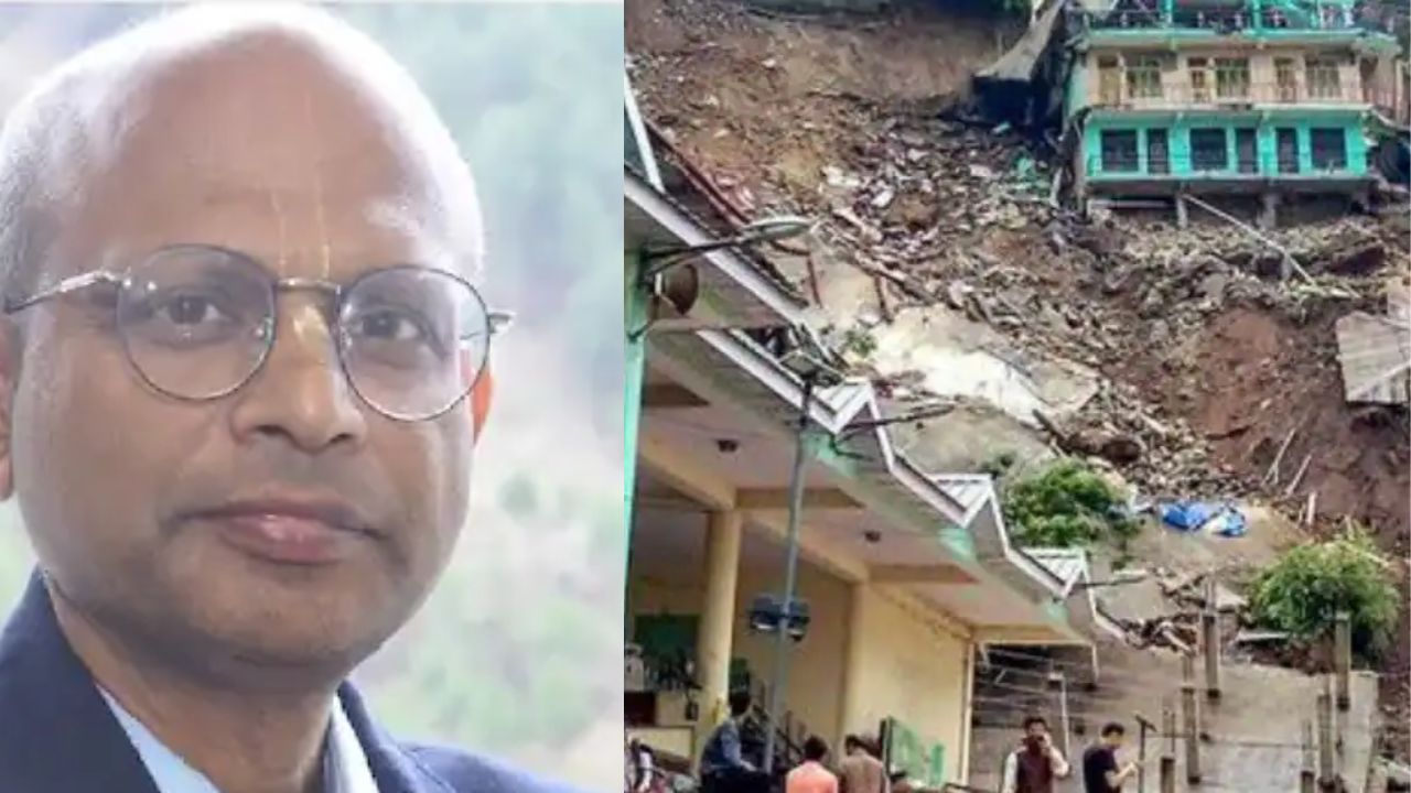 लोक मांसाहारी झाल्यानेच हिमाचलात ढगफुटी; IIT मंडी संचालकांचं अजब विधान Iit Mandi