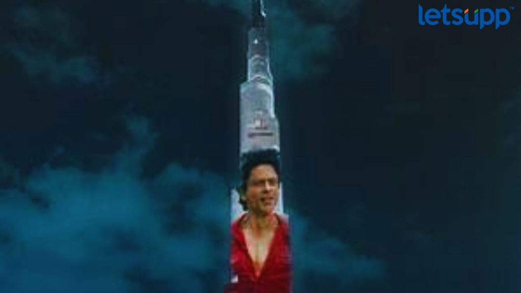 Jawan Trailer Burj Khalifa Dubai