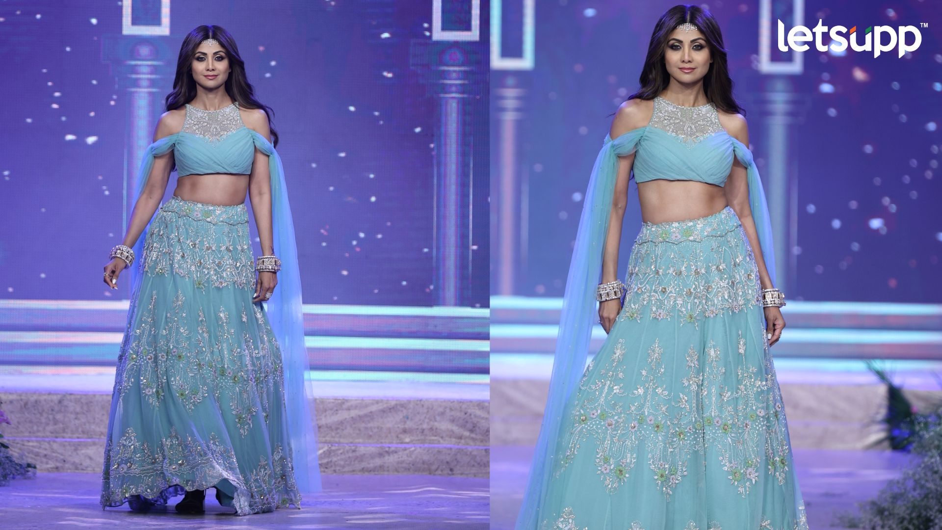 Shilpa Shetty Look: अभिनेत्री शिल्पा शेट्टीचा लेहंग्यातील अनोखा अंदाज पाहिलात का? Shilpa Shetty