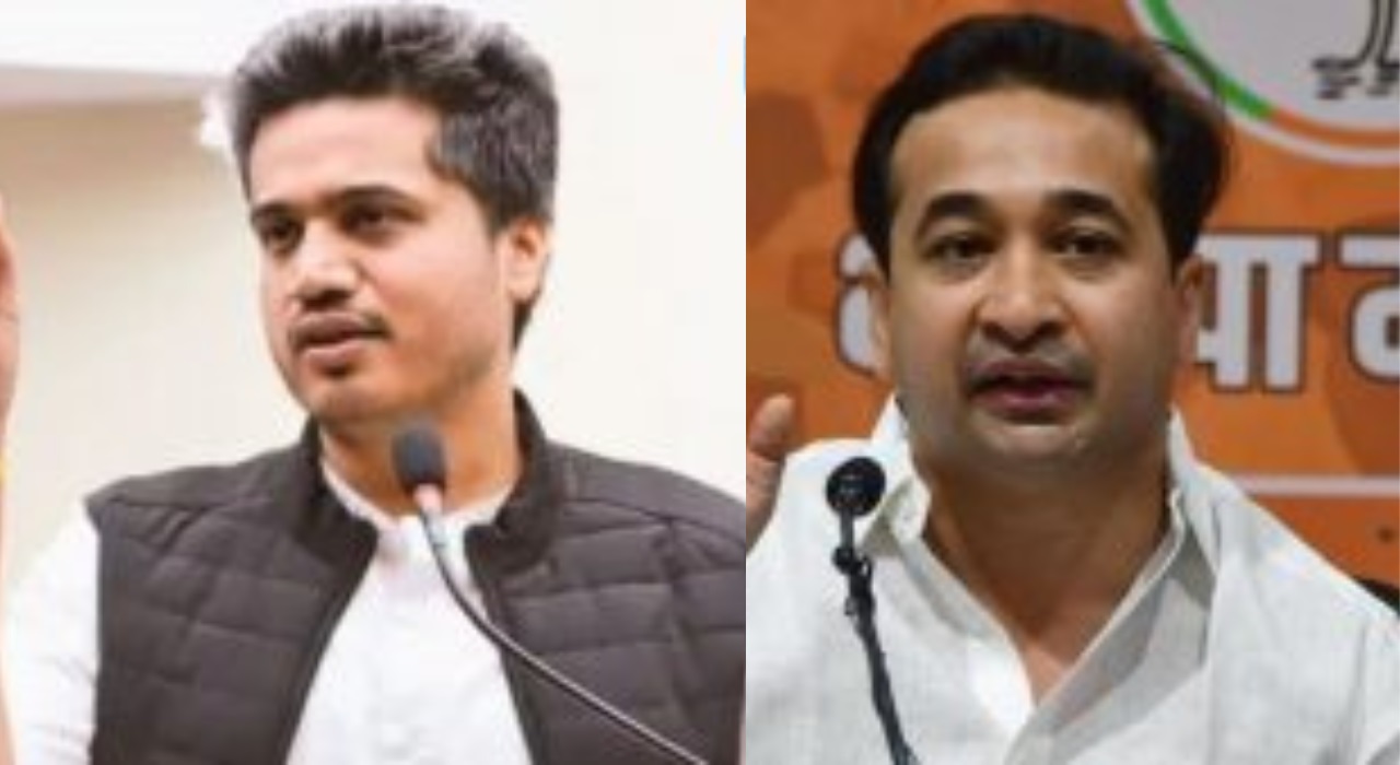 Rohit Pawar : मला जिथे पाहिजे तिथे सगळीकडे… राणेंच्या दाढीबद्दलच्या टीकेला रोहित पवारांचे उत्तर Rohit Pawar And Nitesh Rane