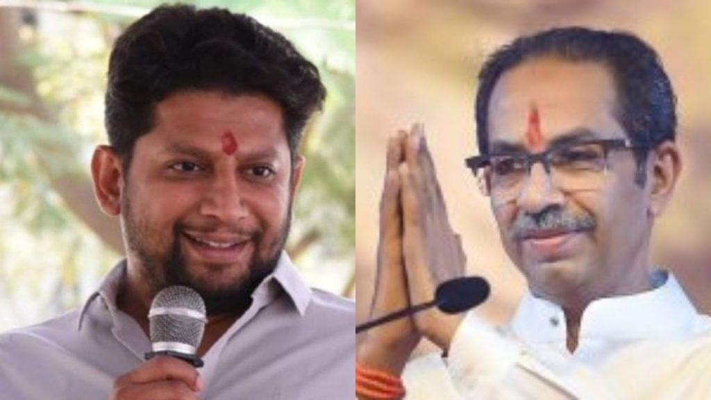 Sujay Vikhe And Uddhav Thackeray