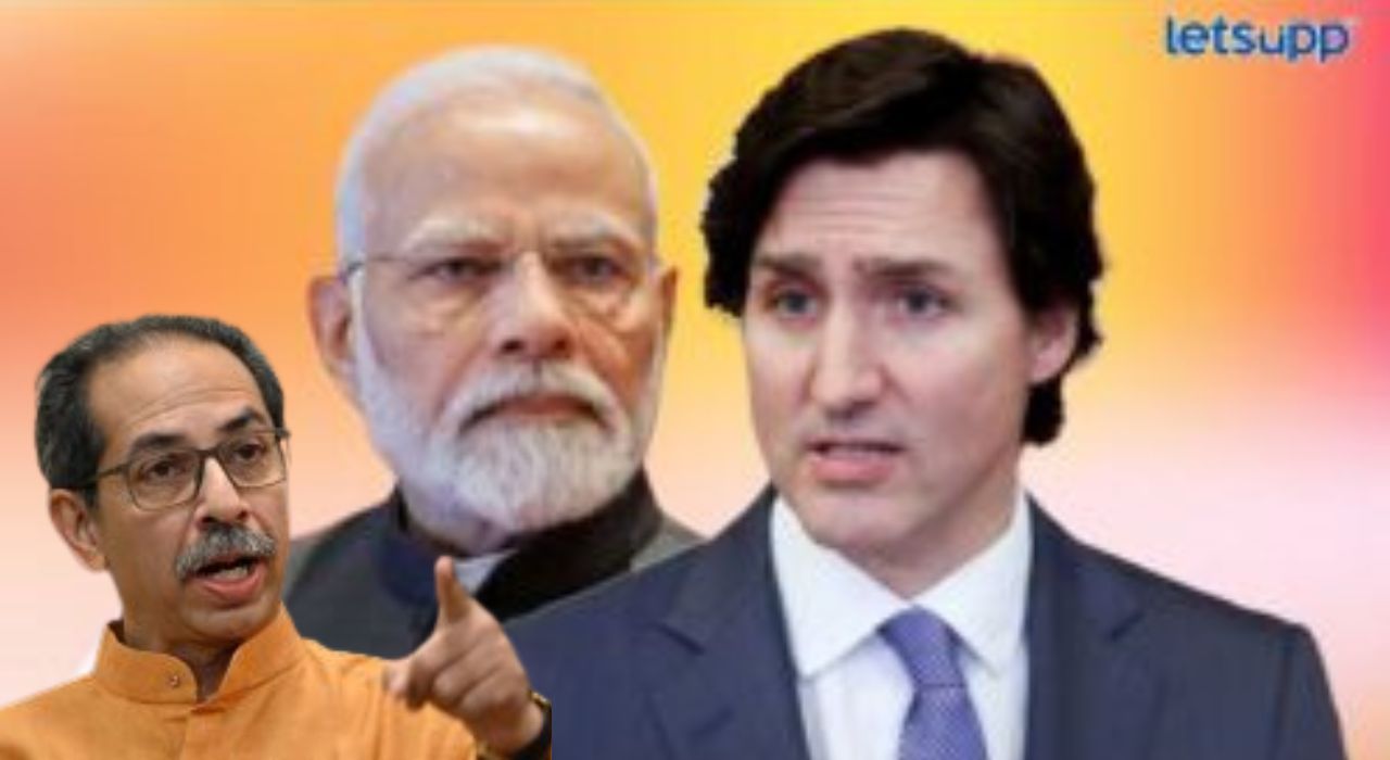 India Canada Conflict : अजेंडा 2024, आता भारत विरुद्ध कॅनडा; ठाकरे गटाकडून मोदी सरकार लक्ष्य Uddhav Tackeray