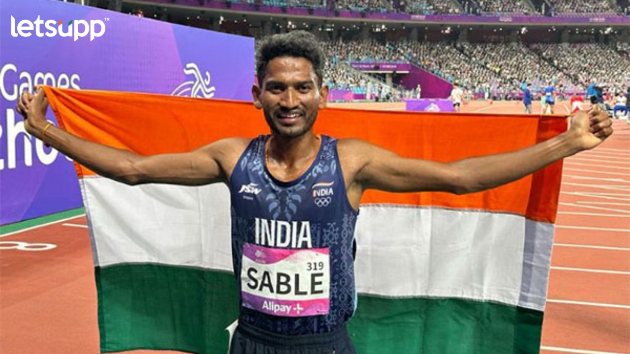 Asain Games 2023 : बीडच्या अविनाश साबळेचा डबल धमाका; 5 हजार मीटर शर्यतीत रौप्यपदक Avinash Sable