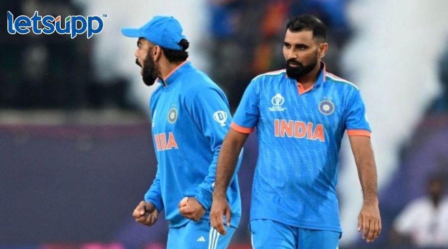 IND vs NZ : भारतासमोर 274 धावांचे आव्हान: मोहम्मद शमीने संधीचे केले सोने IND Vs NZ