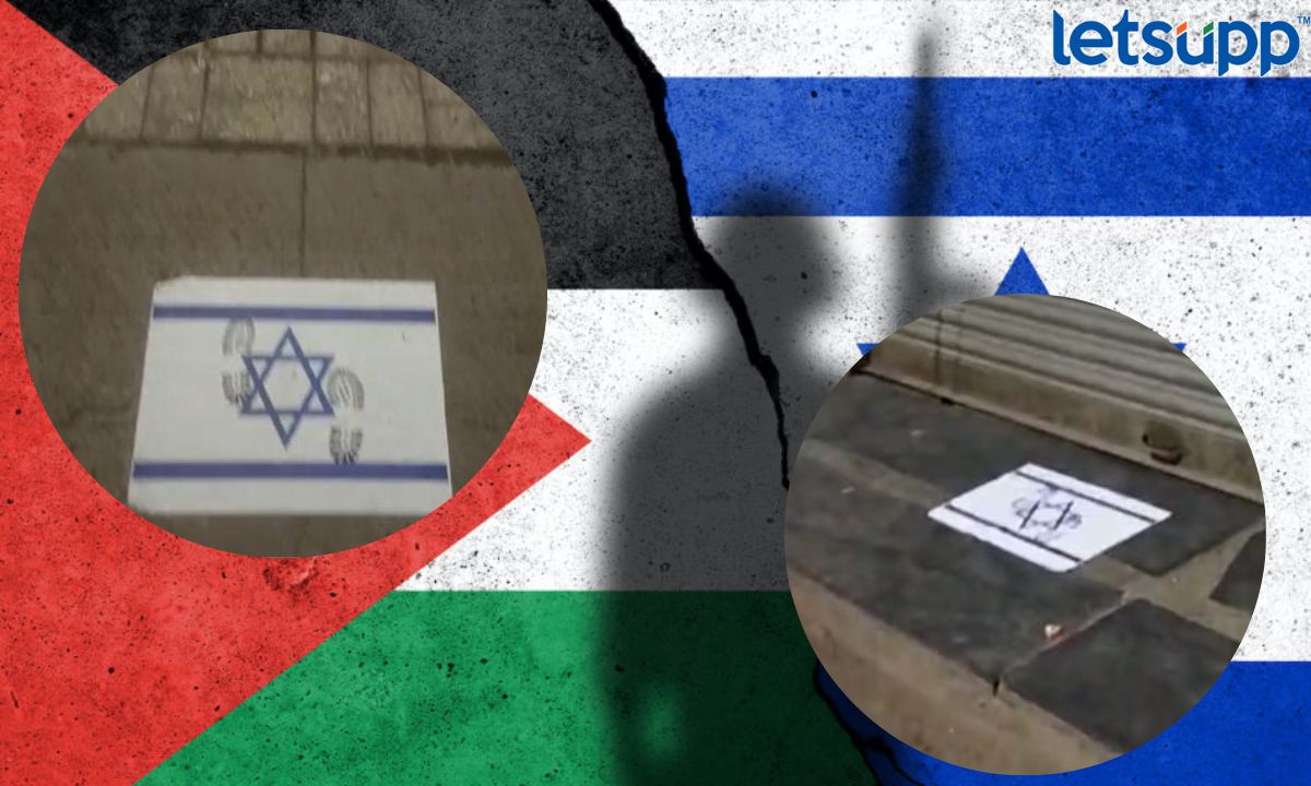 Israel Hamas War : इस्रायल-पॅलेस्टाईन युद्धाचे पडसाद पुण्यात; इस्त्राईलच्या राष्ट्रध्वजाचे…