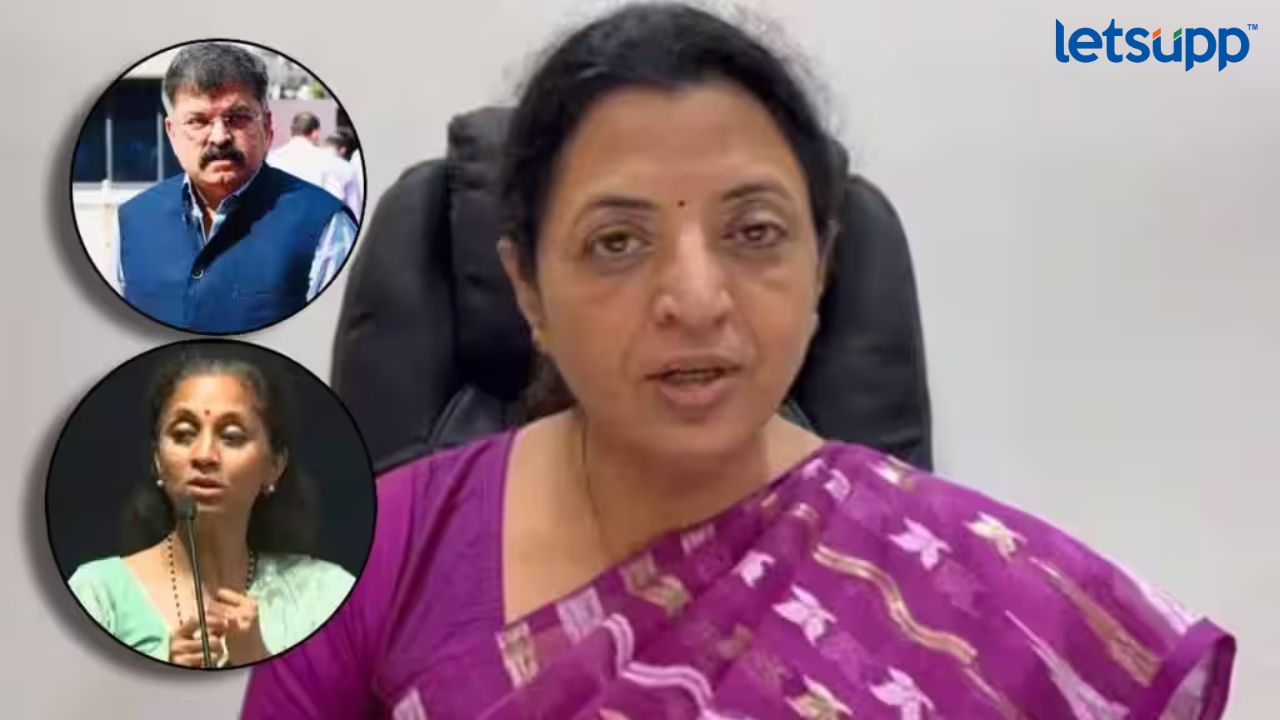 ‘सुळे-आव्हाडांनी उत्तर द्यावं’; ड्रग्ज तस्करांसोबतचे फोटो दाखवत कायंदेंचं खुलं चॅलेंज Manisha Kayande