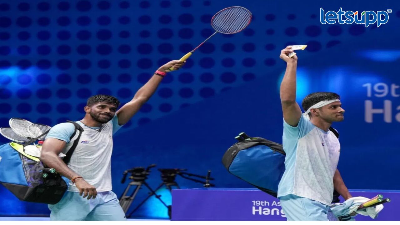 Asian Games 2023 : चिराग-सात्विक जोडीने केला पराक्रम, बॅडमिंटन स्पर्धेत पटकावलं सुवर्णपदक Asian Games 2023