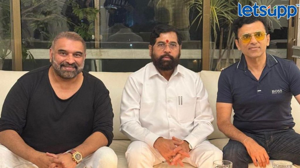 आव्हाडांचं जशास तसं उत्तर, मुख्यमंत्र्याचे छोटा राजनच्या सहकाऱ्यासोबतचे फोटोच दाखवले...