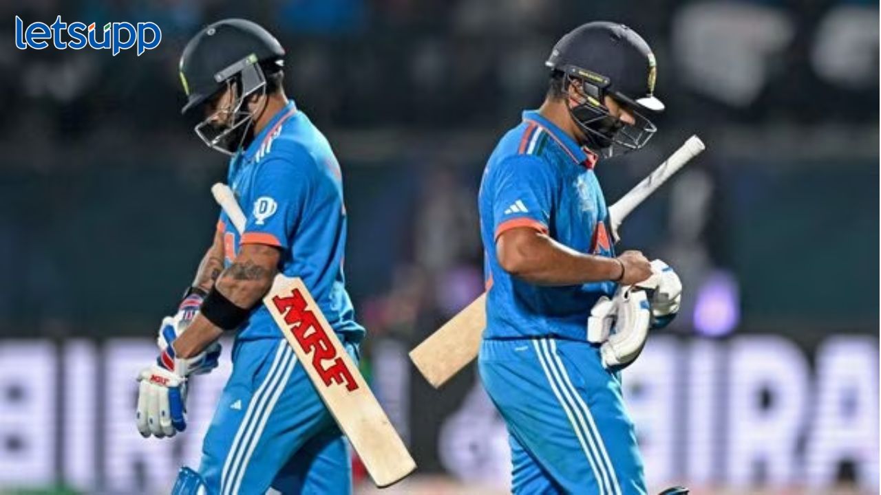World Cup 2023 : रोहित शर्मा, सूर्याची झुंजार खेळी, इंग्लंडसमोर 230 धावांचं आव्हान ...म्हणून भारतीय संघाने हातात काळी पट्टी बांधलीयं; नेमकं कारण आलं समोर