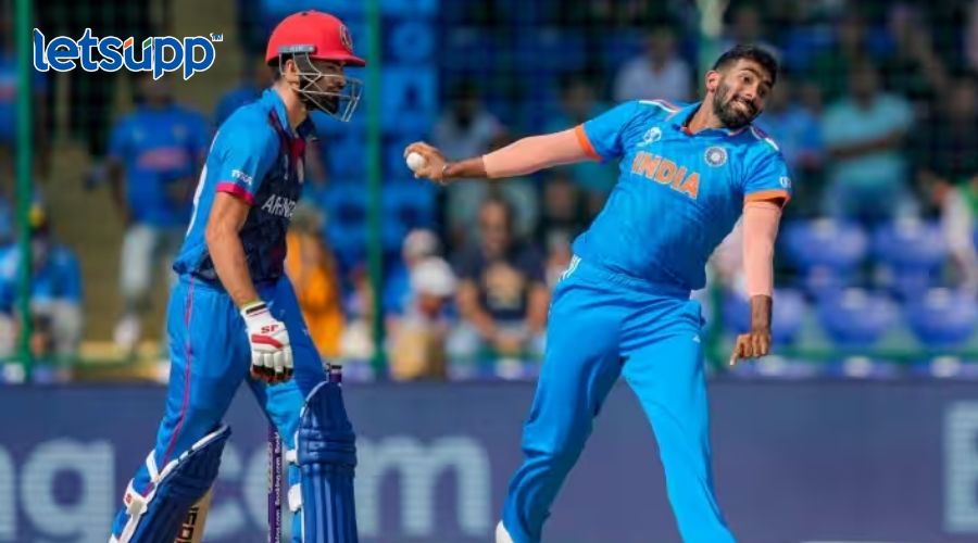 टीम इंडियाने अफगाणिस्तानला 272 धावांवर रोखले, बुमराहचा विकेटचा ‘चौकार’