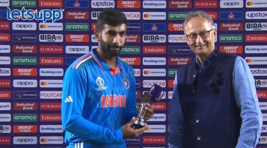 World cup 2023 : 24 वर्षांनंतर भारत-पाक सामन्यात दुसऱ्यांदा गोलंदाज ठरला सामनावीर Bumrah