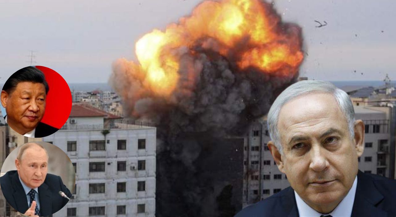 Israel Hamas War : अमेरिकेच्या ‘त्या’ प्रस्तावाविरोधात मतदान; रशिया-चीनच्या खेळीनं भडकला इस्त्रायल Israel Hamas War