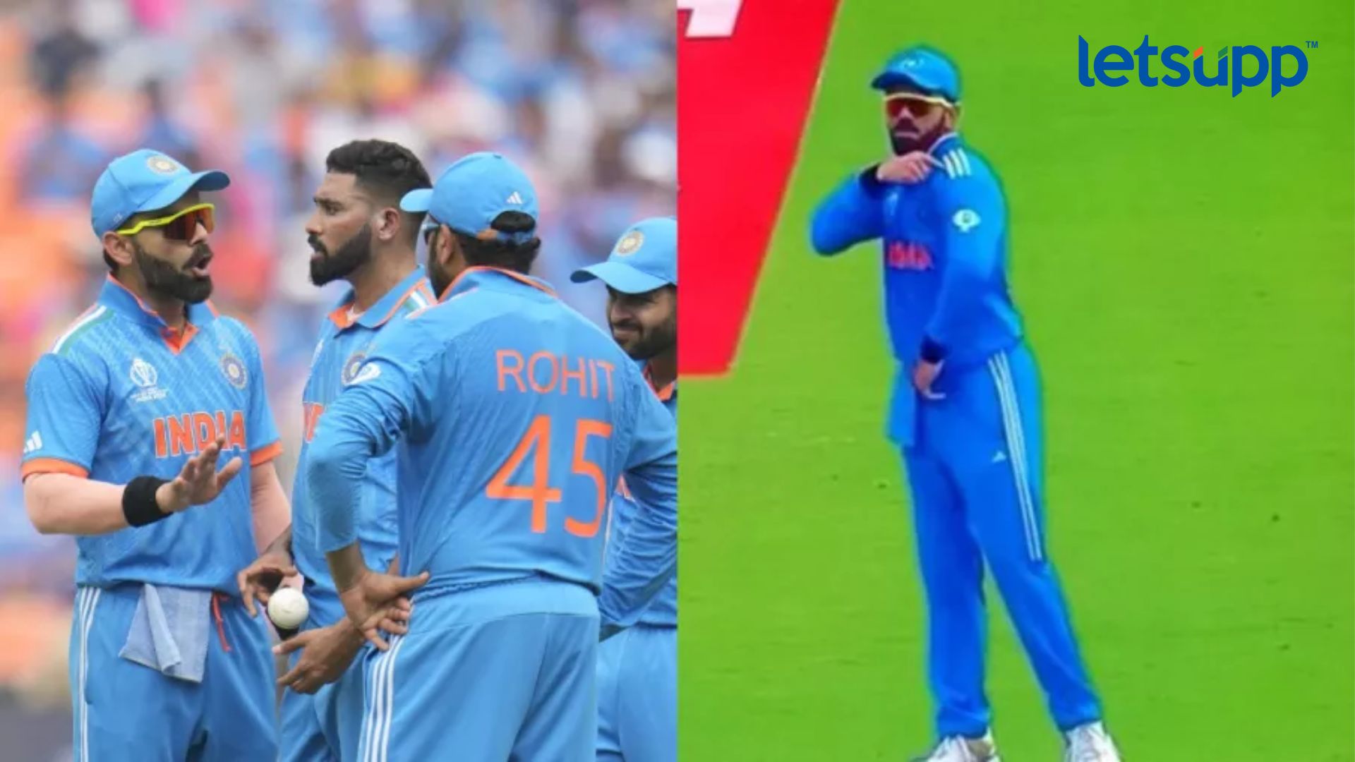 IND vs PAK: पाक विरुद्धच्या सामन्यात कोहलीकडून मोठी चूक; सोडावे लागले मैदान Letsupp Image (100)