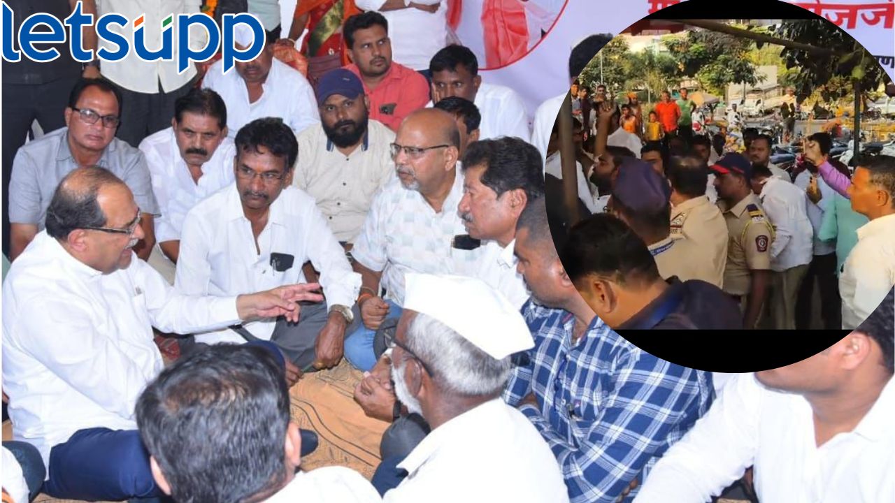 Maratha Reservation : आंदोलनकर्त्यांना भेटण्यासाठी गेलेल्या विखेंविरोधात घोषणाबाजी, विखेंनेही लगावला टोला आंदोलनकर्त्यांना भेटण्यासाठी गेलेल्या विखेंविरोधात घोषणाबाजी, विखेंनेही लगावला टोला
