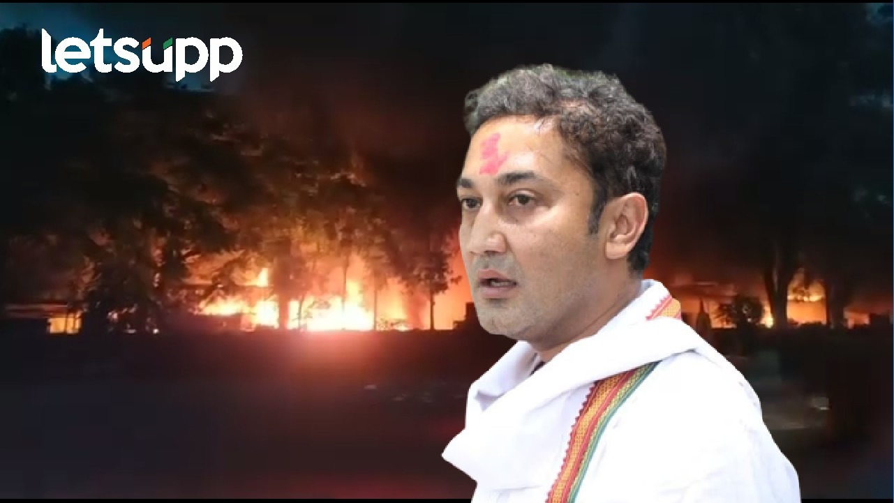 माझे घर जळत असताना साधे सायरनही वाजवले नाहीत, आमदार संदीप क्षीरसागरांचा गंभीर आरोप बीडमध्ये भडका, आमदार क्षीरसागरांचे घर, कार्यालय पेटवले