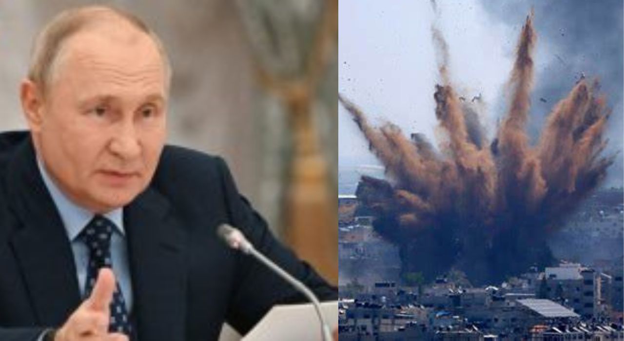 Israel Palestine War : युद्ध चिघळलं! पुतिन यांची इस्त्रायलला धमकी; गाझावर हल्ले केल्यास.. Vladimir Putin