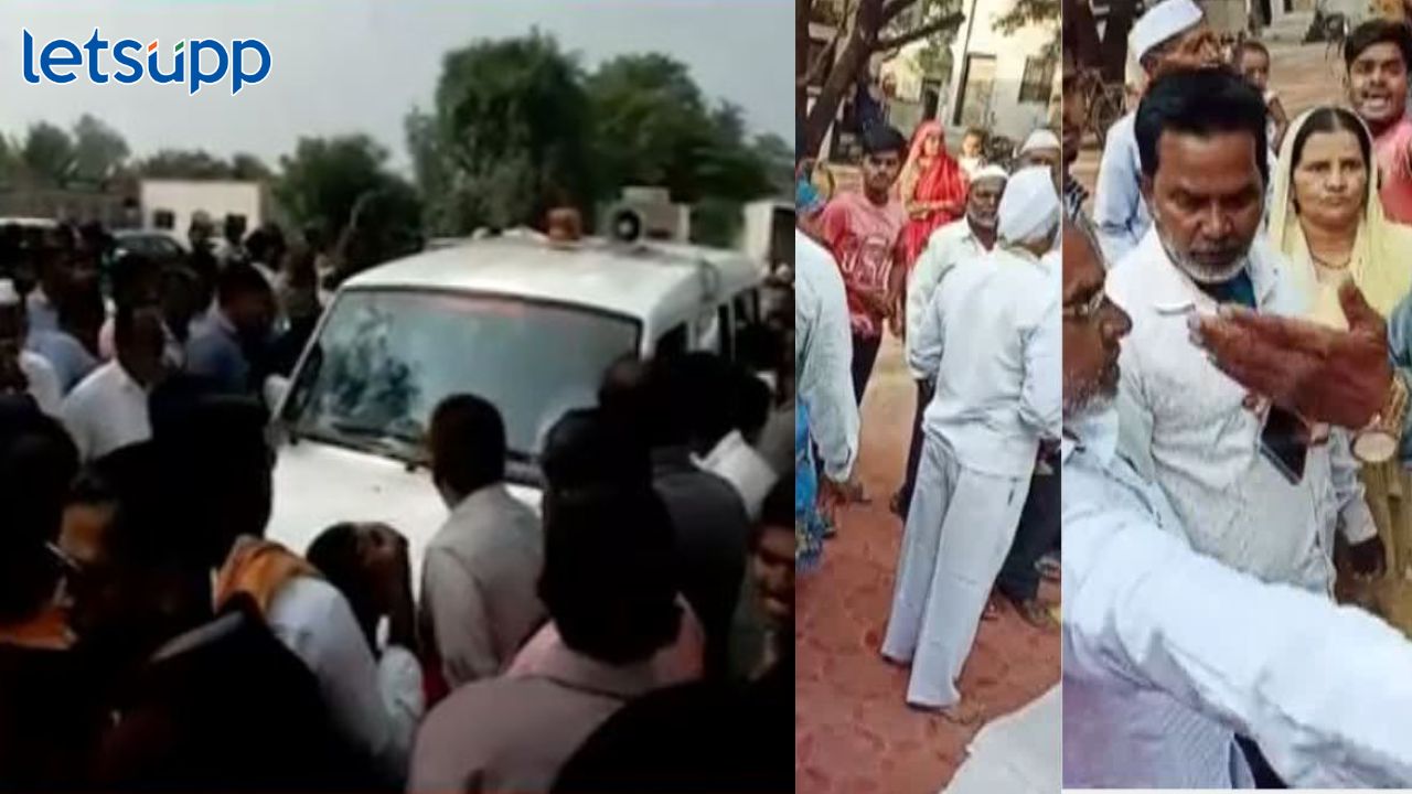 राहुरी मंदिर वाद प्रकरण; अबू आझमींचा ताफा पोलिसांनी रोखला… Abu Aazmi