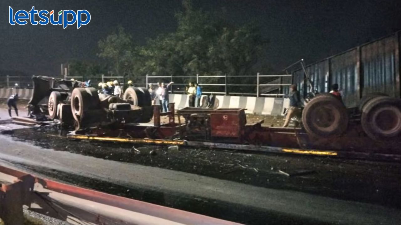 Pune : जांभुळवाडी दरी पुलावर मोठा अपघात, कंटेनरच्या धडकेत दोघे जागीच ठार, 5 जण गंभीर पुण्यात जांभुळवाडी दरी पुलावर मोठा अपघात, कंटेनरच्या धडकेत दोघे जागीच ठार, ४ ते ५ जण गंभीर जखमी