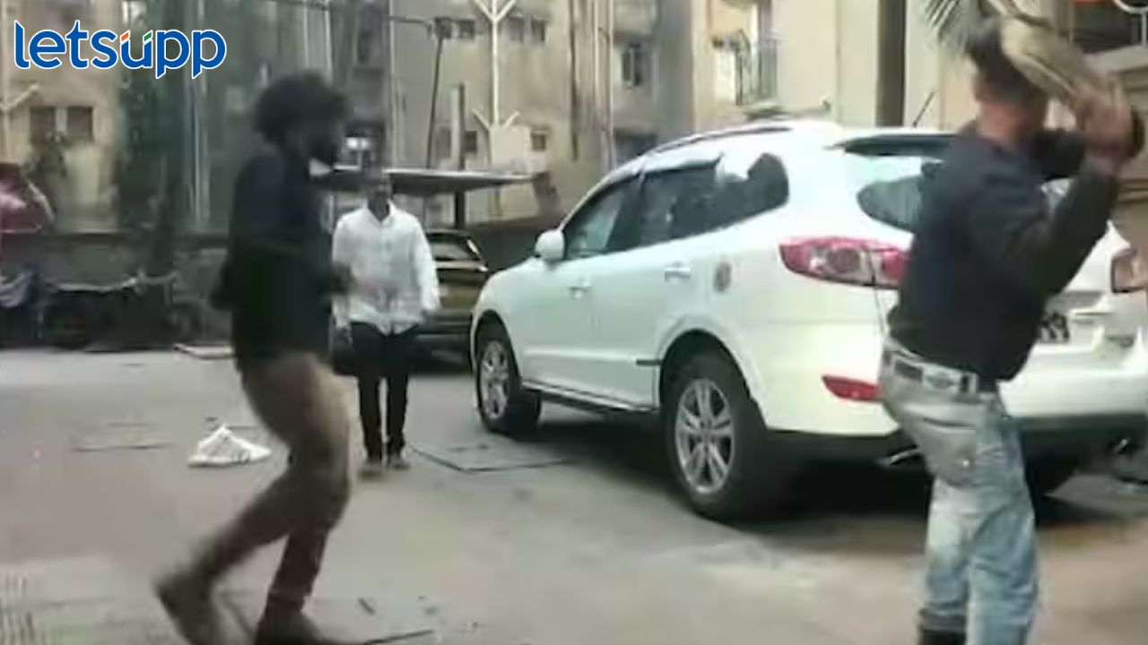 वाद पेटला! दत्ता दळवींच्या गाडीची अज्ञातांकडून तोडफोड; ठाकरे गट आक्रमक, ‘जशास तसं उत्तर..,’ वाद पेटला! दत्ता दळवींच्या गाडीची अज्ञातांकडून तोडफोड; ठाकरे गट आक्रमक, 'जशास तसं उत्तर..,'