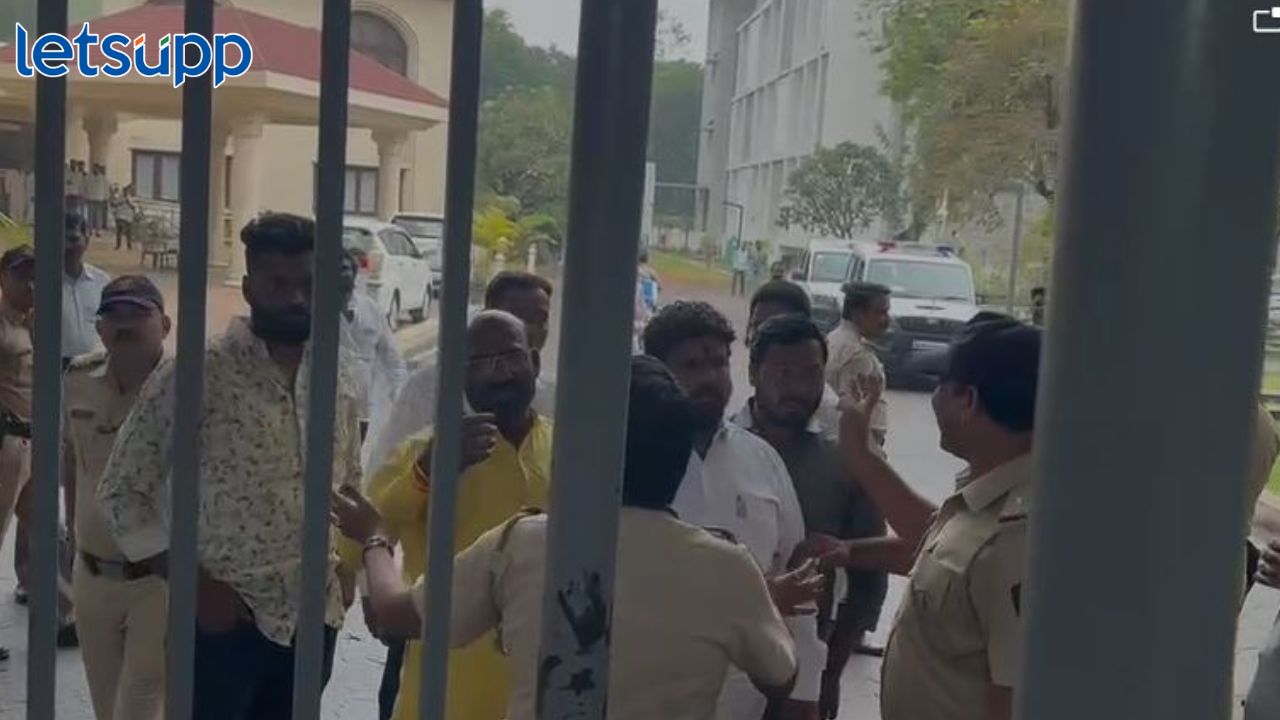 पुणे : भुजबळांना विरोध अन् गाडी फोडण्याचं खुलं चॅलेंज; स्वराज्य संघटनेचा शासकीय विश्रामगृहात राडा पुणे : भुजबळांना विरोध अन् गाडी फोडण्याचं खुलं चॅलेंज; स्वराज्य संघटनेचा शासकीय विश्रामगृहात राडा