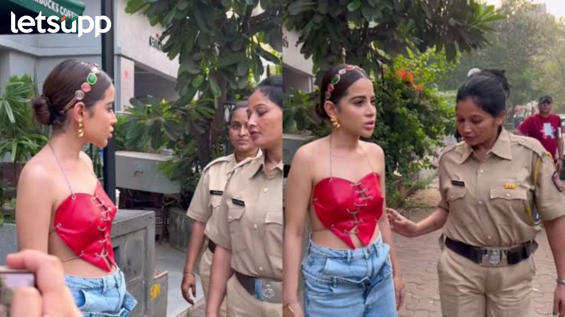 Urfi Javed Arrest: शॉर्ट ड्रेस परिधान करणे पडले महागात! उर्फी जावेदला अटक? Urfi Javed Arrest: शॉर्ट ड्रेस परिधान करणे पडले महागात! उर्फी जावेदला अटक?